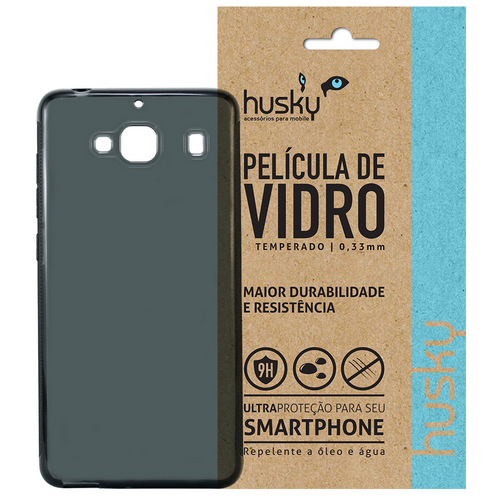 Tudo sobre 'Capa Película Vidro Xiaomi Redmi Silicone Tpu Premium - Husky - Fumê'
