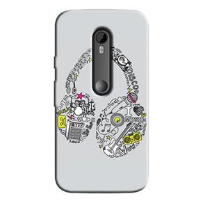 Capa Personalizada Exclusiva Motorola Moto G3 3ª Geração - MU01