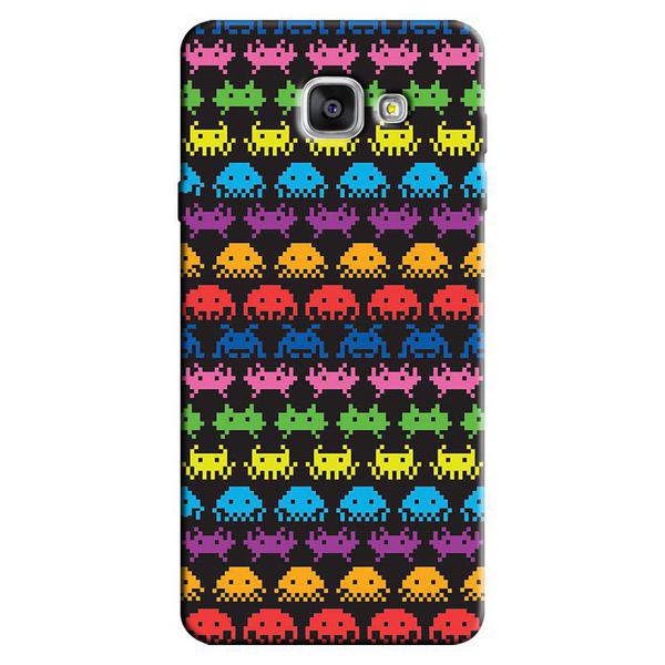 Capa Personalizada Exclusiva Samsung Galaxy A7 2016 SM-A710 Vintage Space Invaders - VT11