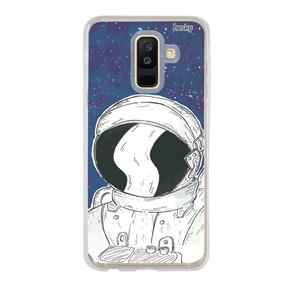 Capa Personalizada para Galaxy A6 Plus - Astronauta Odesenhismo - Husky