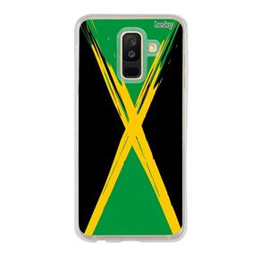 Capa Personalizada para Galaxy A6 Plus - Bandeira Jamaica - Husky
