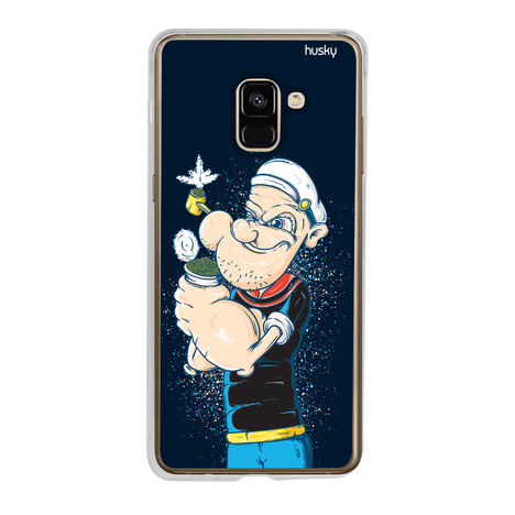 Capa Personalizada para Galaxy A8 Plus (2018) - Popeye Tiogo - Husky