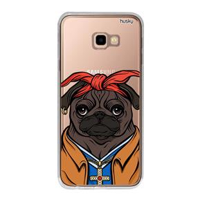 Capa Personalizada para Galaxy J4+ (Plus) - Thug Pug - Husky