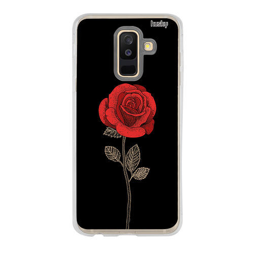 Capa Personalizada para Galaxy J8 - Rosa Linha - Husky