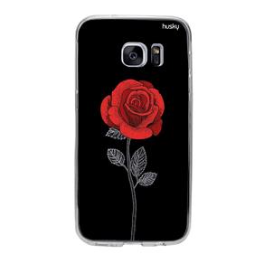 Capa Personalizada para Galaxy S7 - Rosa Linha - Husky
