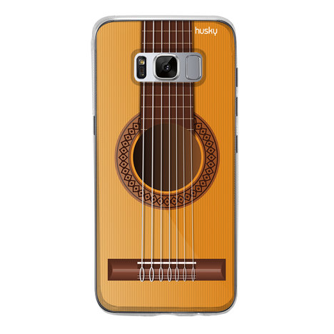 Capa Personalizada para Galaxy S8 - Violão Madeira - Husky