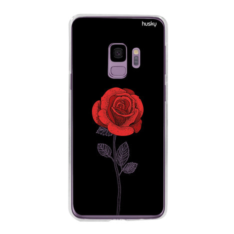 Capa Personalizada para Galaxy S9 - Rosa Linha - Husky