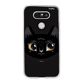 Capa Personalizada para LG G5 - Gato Preto Sponchi - Husky