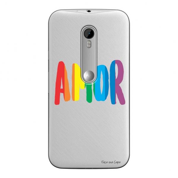 Capa Personalizada para Motorola Moto G3 XT1543 LGBT - LB01