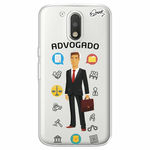 Capa Personalizada para Motorola Moto G4 - ADVOGADO - Quark