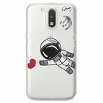 Capa Personalizada para Motorola Moto G4 - ASTRONAUTA LOVE - Quark