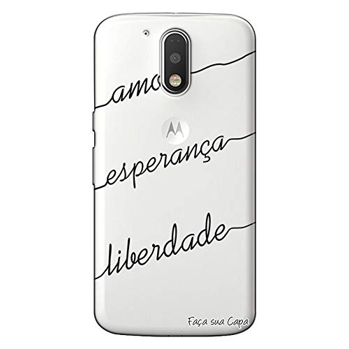 Capa Personalizada para Motorola Moto G4 Plus Frases - TP46