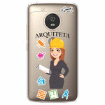 Capa Personalizada para Motorola Moto G5 - ARQUITETA - Quark