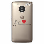 Capa Personalizada para Motorola Moto G5 - FÉ - Quark