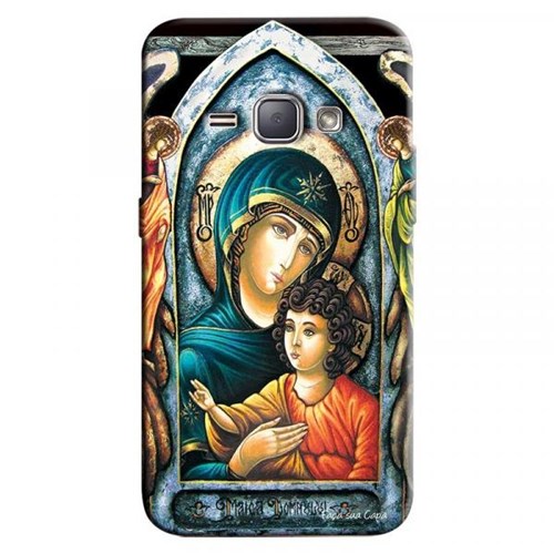 Capa Personalizada para Samsung Galaxy J1 2016 Maria Mãe de Jesus - RE15