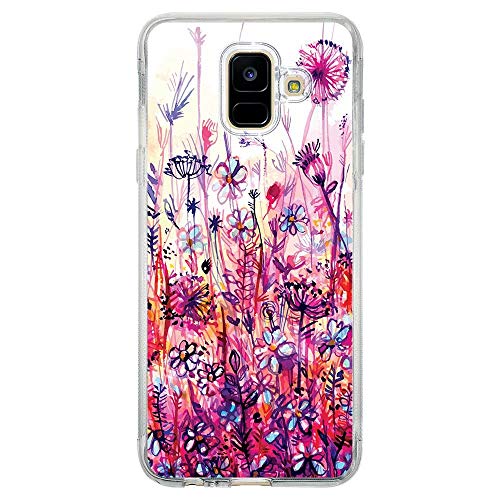 Capa Personalizada Samsung Galaxy A6 A600 Florais - FL14