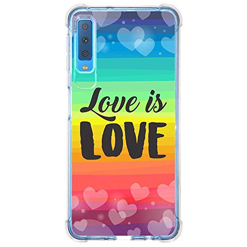 Capa Personalizada Samsung Galaxy A7 2018 Love - LB12
