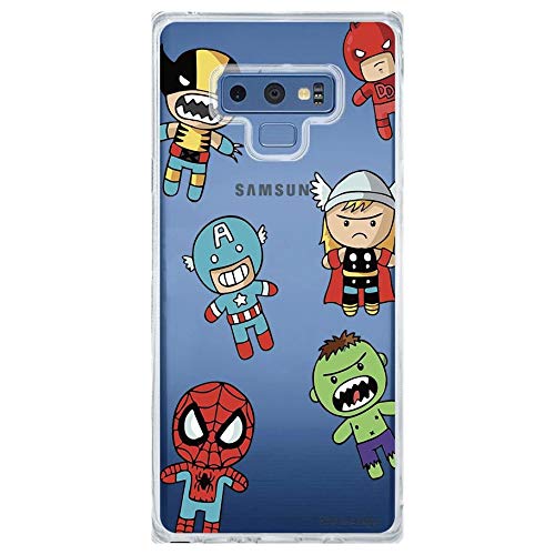 Capa Personalizada Samsung Galaxy Note 9 Super Heróis - TP118
