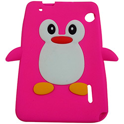 Capa Pinguim para Tablet CCE 7' Tr71 Pink - Full Delta