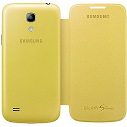 Tudo sobre 'Capa Prote Flip Cover Samsung Amarela Galaxy S4 Mini'