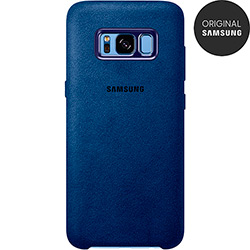 Capa Protetora Alcântara Cover para Galaxy S8 em Policarbonato Azul- Samsung