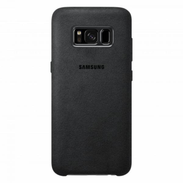 Capa Protetora Alcantara Galaxy S8 Plus Preta - Samsung