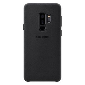 Capa Protetora Alcantara Samsung Galaxy S9 Plus Preta