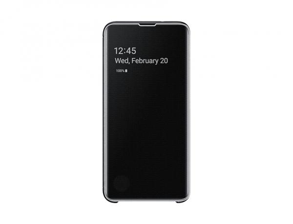 Capa Protetora Clear View Samsung Galaxy S10e Preta
