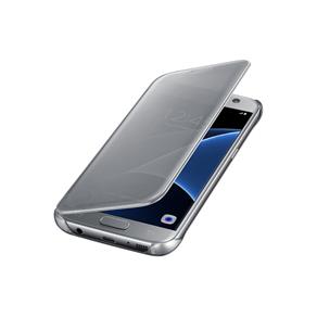 Capa Protetora Clear View Samsung Galaxy SVII Prata