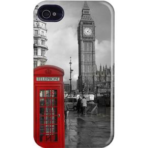 Capa Protetora Custom4U para IPhone 4/4s - English Cabinet