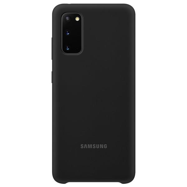 Capa Protetora de Silicone Samsung Galaxy S20 Original Preto