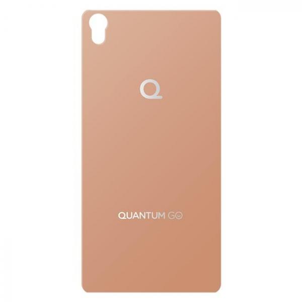 Capa Protetora Dourado Smartphone Quantum GO