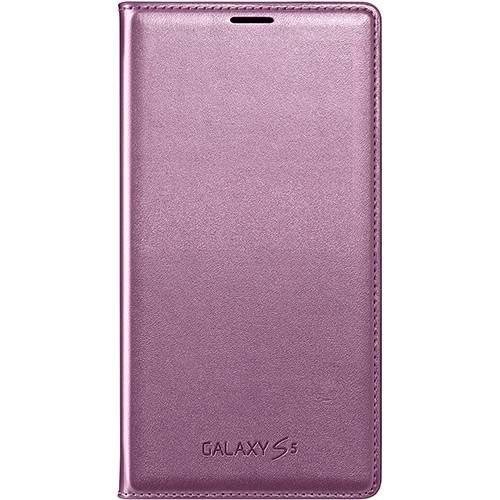 Tudo sobre 'Capa Protetora Flip Wallet Pink Galaxy S5'