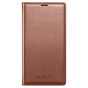 Capa Protetora Galaxy S5 Flip Wallet Rose Gold - Samsung