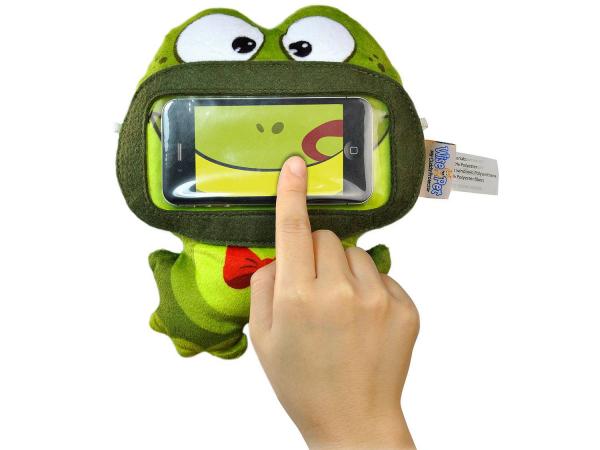 Tudo sobre 'Capa Protetora Mini Frog para Smartphone - Wise Pet'