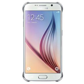 Tudo sobre 'Capa Protetora para Galaxy S6 Samsung Clear EF-QG920 – Prata'