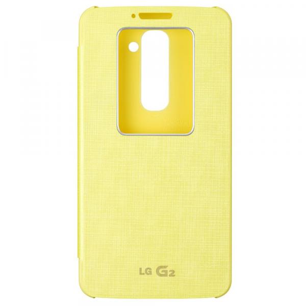 Capa Protetora Quick Window Amarelo Optimus G2 - LG
