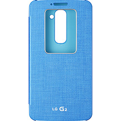 Capa Protetora Quick Window Azul Optimus G2 - LG