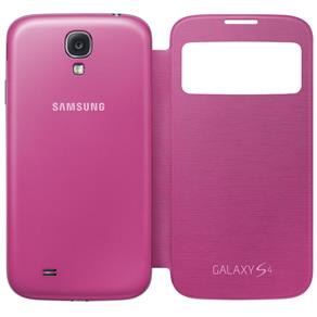 Capa Protetora S View Cover Samsung S- EFCI950BPEGWWI para Galaxy S4 - Rosa