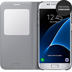 Capa Protetora S View Galaxy S7 Prata - Samsung
