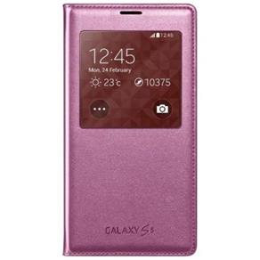 Capa Protetora S View Samsung Galaxy S5 - Pink