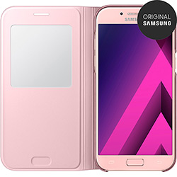 Capa Protetora S View Standing Cover Galaxy A5 Rosa - Samsung