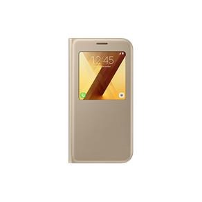 Capa Protetora S View Standing Galaxy A7 (2017) - Dourada