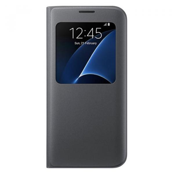 Capa Protetora Samsung S View Galaxy S7 - Preta