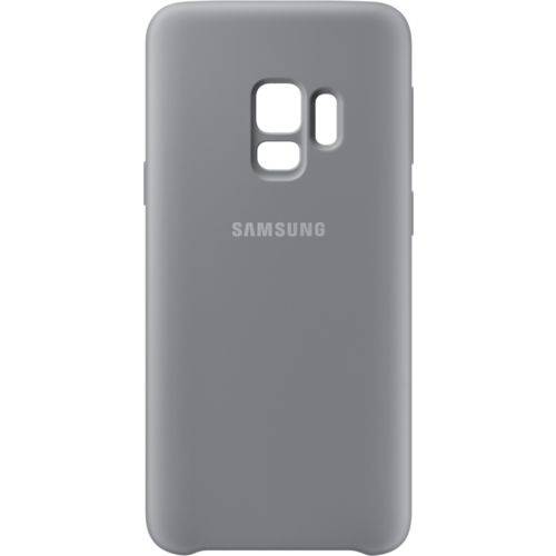 Capa Protetora Samsung Silicone Galaxy S9 Cinza
