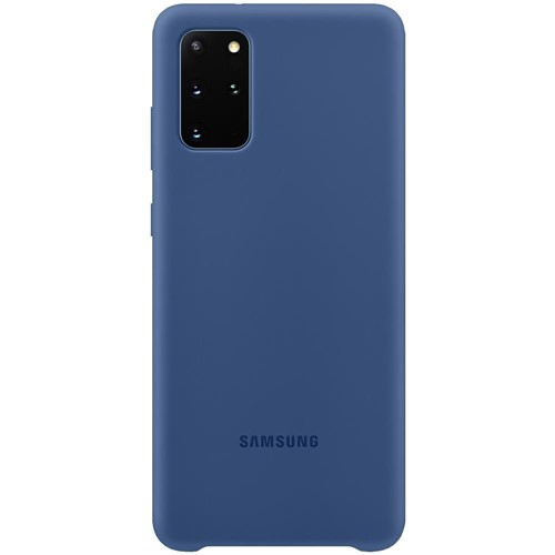 Capa Protetora Silicone Azul Marinho Galaxy S20 Plus Samsung