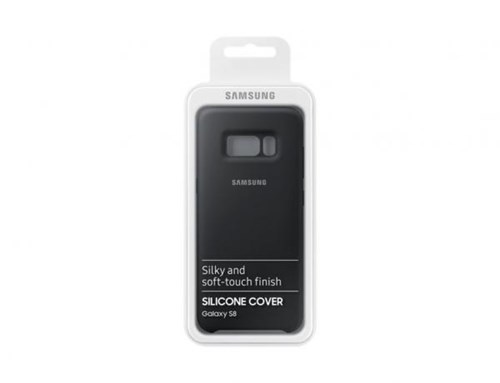 Capa Protetora Silicone Cover Galaxy S8 Cinza - Samsung