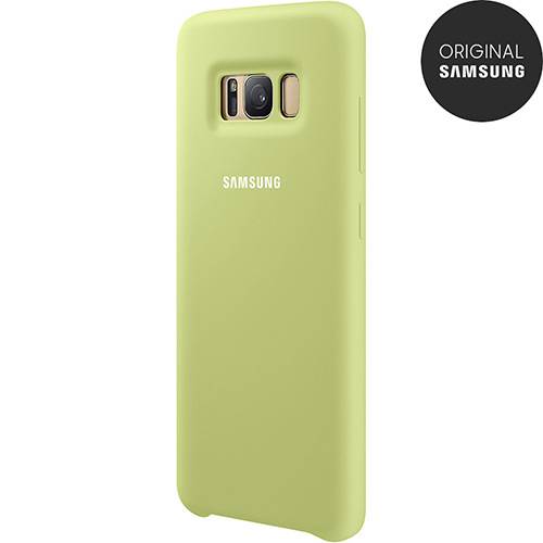 Tudo sobre 'Capa Protetora Silicone Galaxy S8 Verde - Samsung'