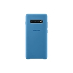 Capa Protetora Silicone Para Galaxy S10+ Azul