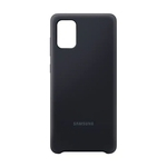 Capa Protetora Silicone Samsung Galaxy A71 Original Preta